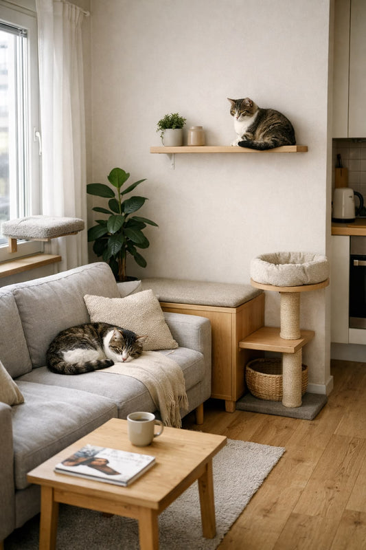 Comment aménager un coin frais pour votre chat à la maison