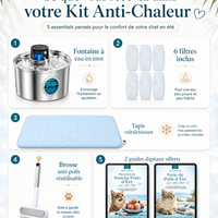 KIT ANTI-CHALEUR | J'AIME MES POILUS®